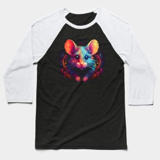 Neon Rodent #3 Baseball T-Shirt